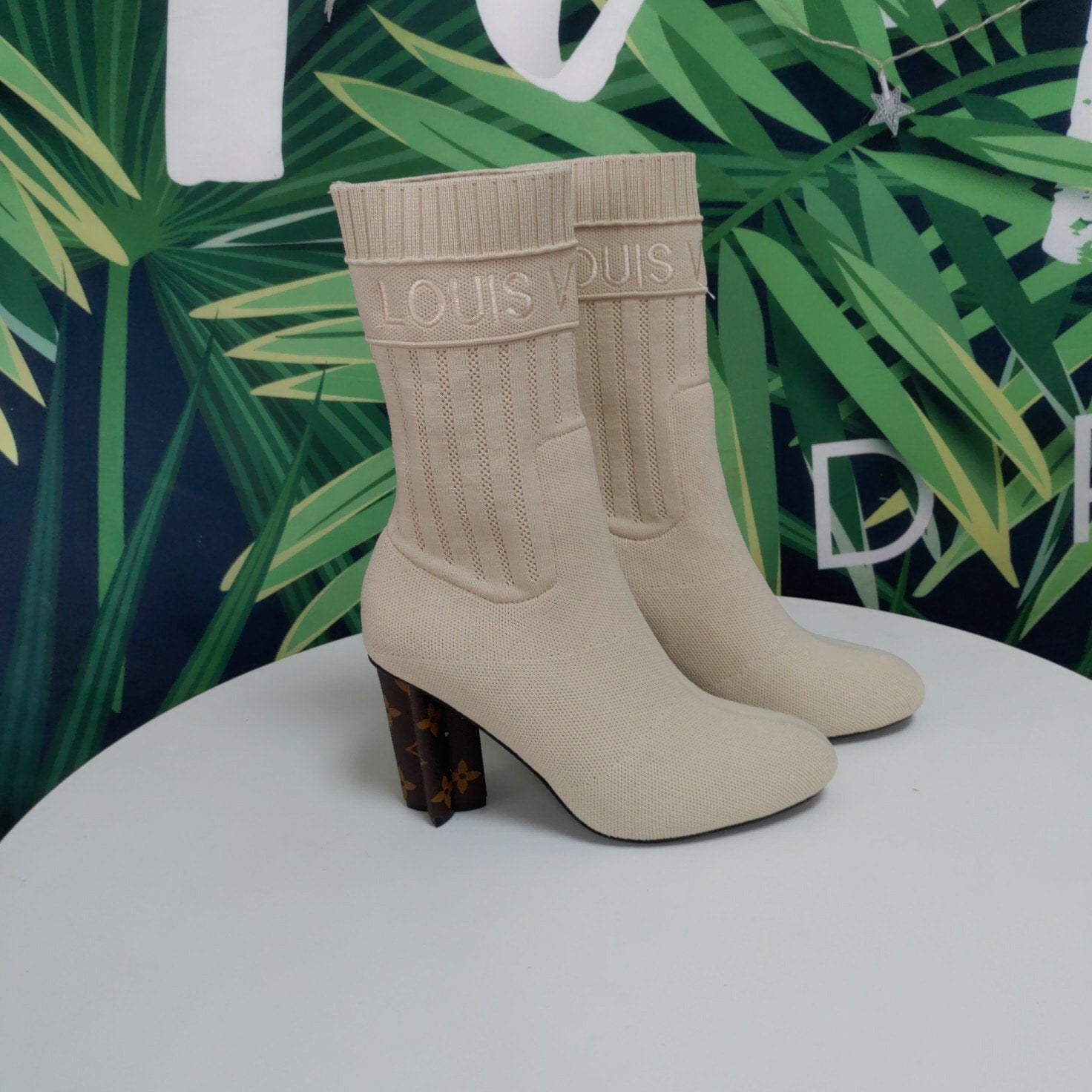 Lv bootie cheap