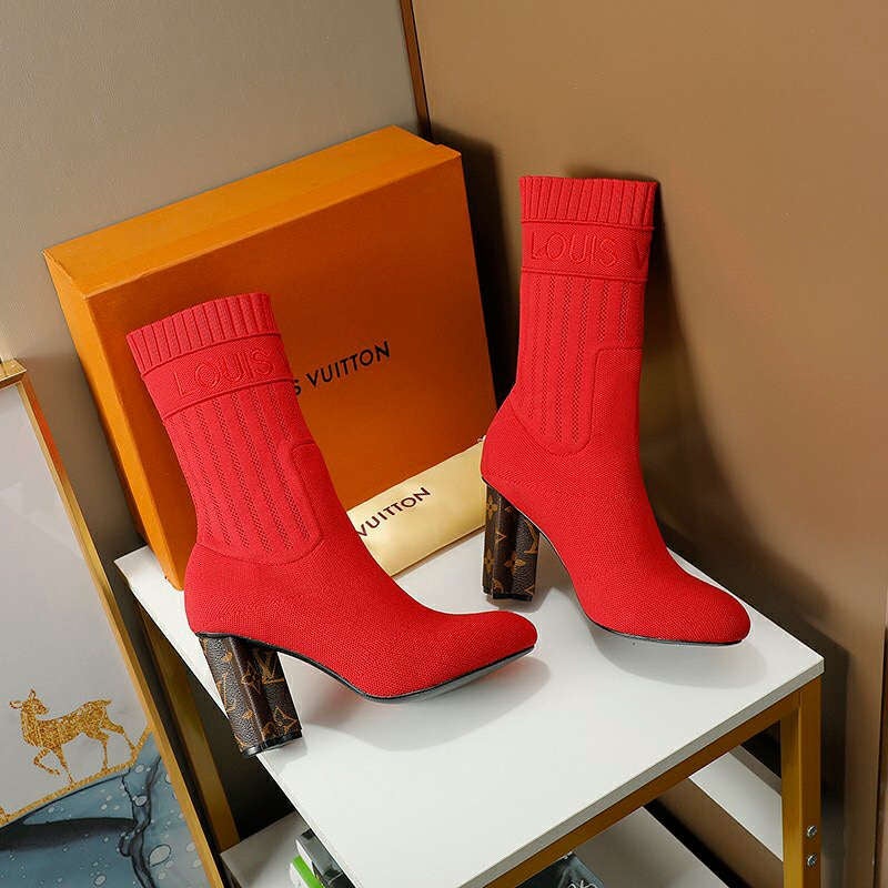 Lv bootie cheap